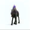 schleich 42554 Eldrador Creatures Mythical Shadow Wolf Monster Figure - Featuring Purple Coat and Translucent Back Crystals, Very Durable Monster Toys Gift for Boys, Girls, Kids Ages 7+ view 2