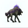 schleich 42554 Eldrador Creatures Mythical Shadow Wolf Monster Figure - Featuring Purple Coat and Translucent Back Crystals, Very Durable Monster Toys Gift for Boys, Girls, Kids Ages 7+ view 4
