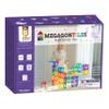 MEGAGONTILES Marble Run Magnetic Tiles Set 120PCS | STEM-Authenticated Magnetic Building Blocks with Marble Track Pieces | Educational Construction Toy for Kids Ages 38 (Boys & Girls) view 1