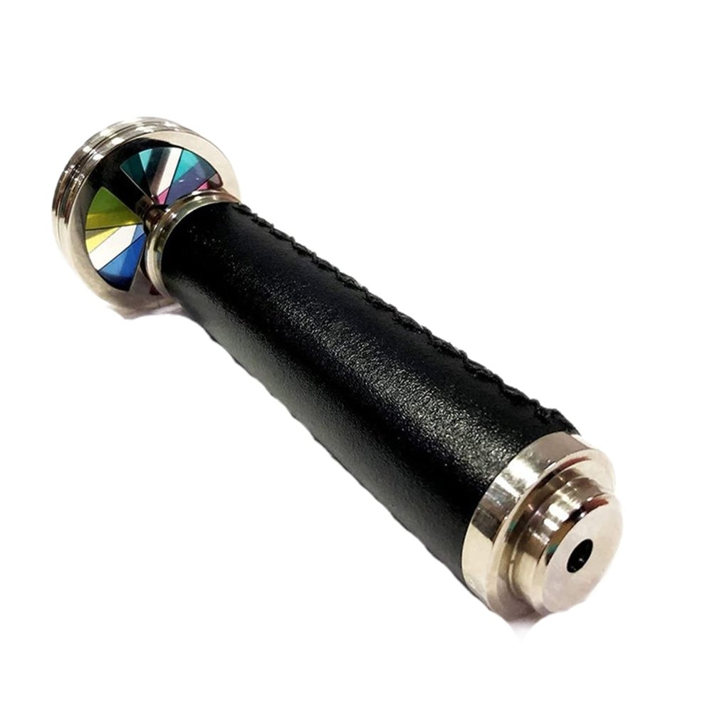 Antique Classic Kaleidoscope Brass Unique Nautical Kaleidoscope Vintage Maritime Optical Brass Double Wheel Kaleidoscope Nautical Item by Nautical Export India, 7 Inches x 1.5 Inches