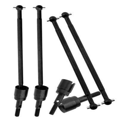 Drive Shaft Upgrades Part for Red cat Volcano Epx/PRO,ARRCat Metal 90MM Dogbones Drive Shaft 08029 & Stub Wheel Axle 02033RC Hops Up Upgrades Parts Dogbones&Stub Wheel Axle,(90mm, 8-Pack),Black