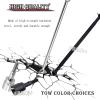 Drive Shaft Upgrades Part for Red cat Volcano Epx/PRO,ARRCat Metal 90MM Dogbones Drive Shaft 08029 & Stub Wheel Axle 02033RC Hops Up Upgrades Parts Dogbones&Stub Wheel Axle,(90mm, 8-Pack),Black view 4