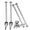 Drive Shaft Upgrades Part for Red cat Volcano Epx/PRO,ARRCat Metal 90MM Dogbones Drive Shaft 08029 & Stub Wheel Axle 02033RC Hops Up Upgrades Parts Dogbones&Stub Wheel Axle,(90mm, 8-Pack),Silver view 1