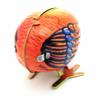 Charmgle Clockwork Spring Wind Up Nodding Chick, Nostalgic Wind-up Animal Toys Tin Toy for Adults Gifts Halloween Party Favor view 4