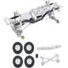 Complete Alloy Conversion Kit w/ 133 Wheelbase for Axial 1/24 SCX24 C10 Crawler view 1