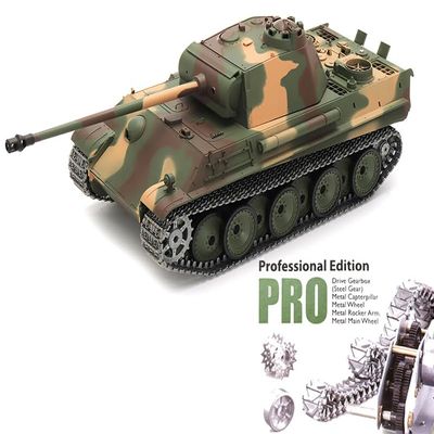 Integy 1/16 Scale German Panther G Main Battle Tank, RC R/C Model HL3879-1Pro 7.0