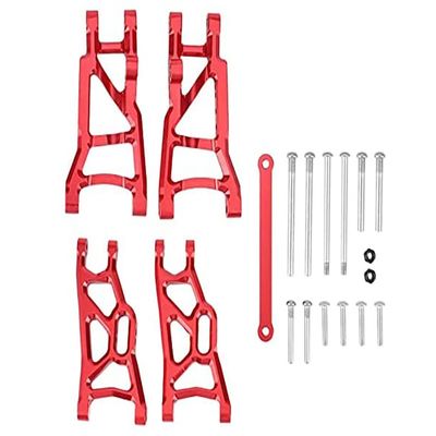 Integy Alloy Front & Rear Lower Arms w/Tie Bar Set for 1/10 Slash 2WD (2555 3631 2532)