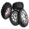 Tires, Wheels & Inserts TK52 Style w/ 17mm Hex for 1/8 Buggy Size 4pcs OD=120mm view 1
