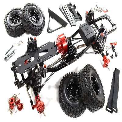 Integy Billet Machined 1/10 HCX10 Trail Roller 4WD Off-Road Scale Crawler Kit 313mm WB