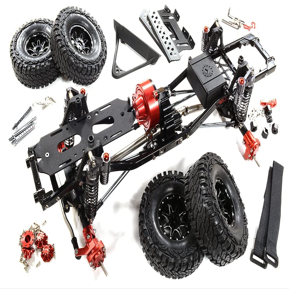 Integy Billet Machined 1/10 HCX10 Trail Roller 4WD Off-Road Scale Crawler Kit 313mm WB