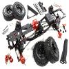 Integy Billet Machined 1/10 HCX10 Trail Roller 4WD Off-Road Scale Crawler Kit 313mm WB view 1