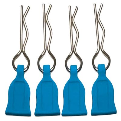 Integy Plastic Easy Pulls (4) w/Body Clips for 1/10 Scale