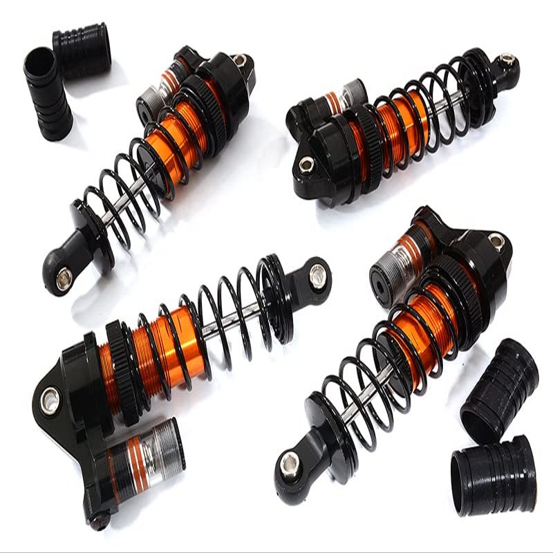 RC Model CNC Machined Piggyback Shock Set for Arrma 1/10 Granite Voltage 2WD Truck