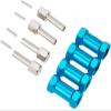 Integy 12mm Hex Wheel (4) Hub 25mm Thick for 1/10 Scale Truck & Buggy view 1