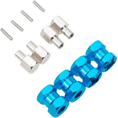 Integy 12mm Hex Wheel (4) Hub 15mm Thick for 1/10 Scale Truck & Buggy