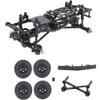 Complete Alloy Conversion Kit w/ 133 Wheelbase for Axial 1/24 SCX24 C10 Crawler view 1