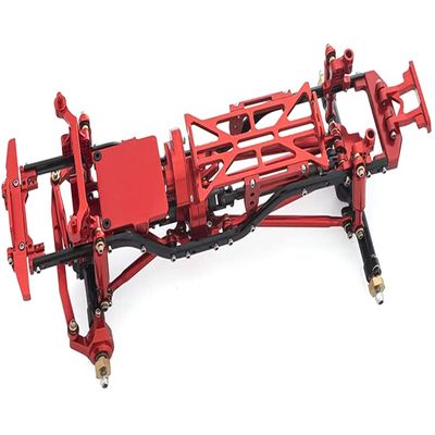 Integy Complete Alloy Conversion Kit w/ 133 Wheelbase for 1/24 SCX24 Deadbolt Crawler