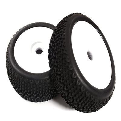 Integy 1/8 Buggy Wheel+Tire (2) Set 17mm Hex (O.D.=116mm)