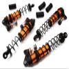Orange Billet Machined Piggyback Shock Upgrade for Arrma 1/10 Granite 4X4 3S BLX view 1