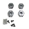 12mm Hex Wheel (4) Hub 5mm Thick for 1/10 Traxxas, Axial, Tamiya, Drift & TC view 1