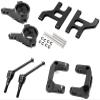 Alloy Steering & Castor Blocks, Arms & Drive Shafts for Tamiya Off-Road CC01 view 1