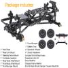 Integy Complete Alloy Conversion Kit w/ 133 Wheelbase for 1/24 SCX24 Deadbolt Crawler view 2