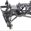Integy Complete Alloy Conversion Kit w/ 133 Wheelbase for 1/24 SCX24 Deadbolt Crawler view 3