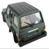 Integy Realistic LX10 Hard Plastic Body Kit for 1/10 Scale Off-Road Crawler WB=313mm view 3