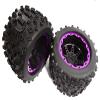 Tires, Wheels & Inserts TK26 w/ 17mm Hex for Monster Truck Size 2pcs OD=155mm view 1