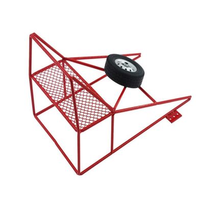 Integy Metal Roll Cage w/Spare Tire for WPL D12 Truck