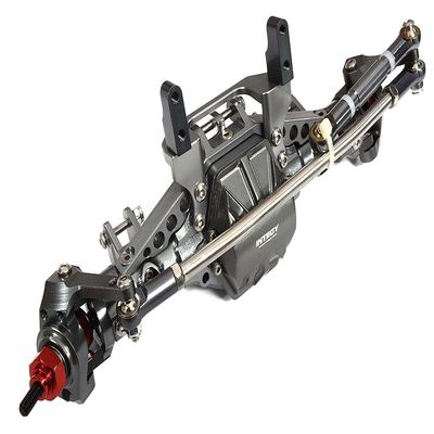 Complete Billet Machined T12 Front Axle for Axial 1/10 SCX-10 Dingo Honcho Jeep