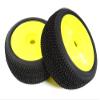 Integy 1/8 Buggy Wheel+Tire (2) Set 17mm Hex (O.D.=113mm) view 1