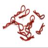 Integy Color Bent-Up Body Clips (10) for 1/10 RC Cars & Trucks (LxW=23x9mm) view 1