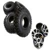 Integy Billet Alloy 6 Spoke 1.9 Wheel & Tire (4) for Scale Crawler (O.D.=122mm) view 1