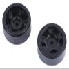 Black Billet Machined Alloy Wheels (2) for Axial 1/24 SCX24 Rock Crawler view 1