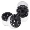 Billet Machined Alloy Wheels (4) for Axial 1/24 SCX24 Rock Crawler view 1