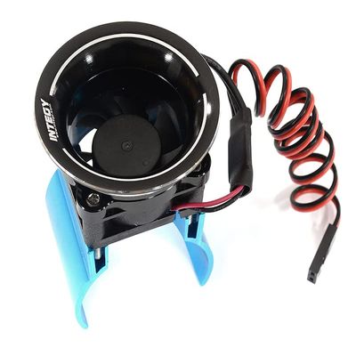 Thermo Controlled 30x30mm Fan w/Intake Ram Funnel for 36mm Motor, 1/10 RC