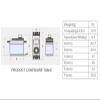 Integy V3 Digital MG946R Standard Size Metal Gear Servo 14kg 0.15s w/Metal Horn view 2