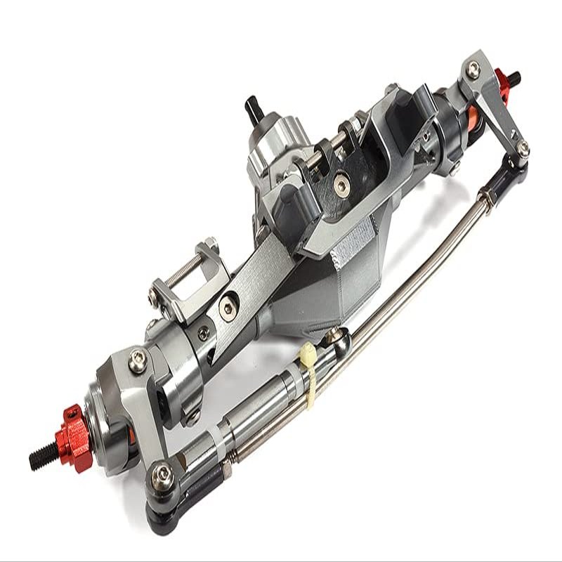 Complete Billet Machined T13 Front Axle for Axial 1/10 SCX-10 Dingo Honcho Jeep