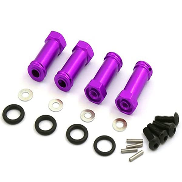 Integy Alloy 12mm Hex Wheel Hub +30mm (4) for 1/10 Slash 4X4 & Stampede 4X4