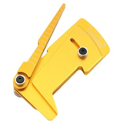 Integy Aluminum Alloy Ride Height 3-to-10mm & Camber Gauge for 1/10 Drift & TC