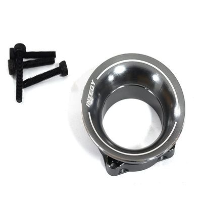 Aluminum Cold Air Intake Ram Funnel for 25x25mm Size Cooling Fan - Gunmetal