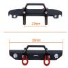 Billet Machined Front Bumper for Axial 1/24 SCX24 Rock Crawler view 2