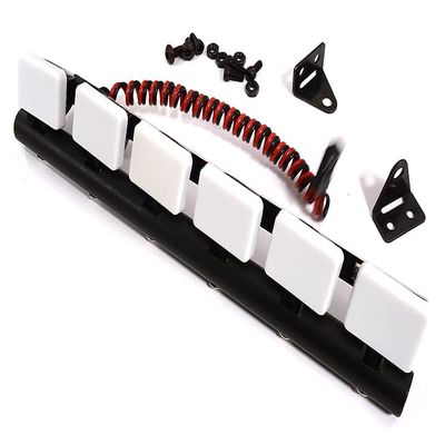 Integy Realistic Roof Top Spot LED (6) Light Set 151mm Width for 1/10 Scale RC