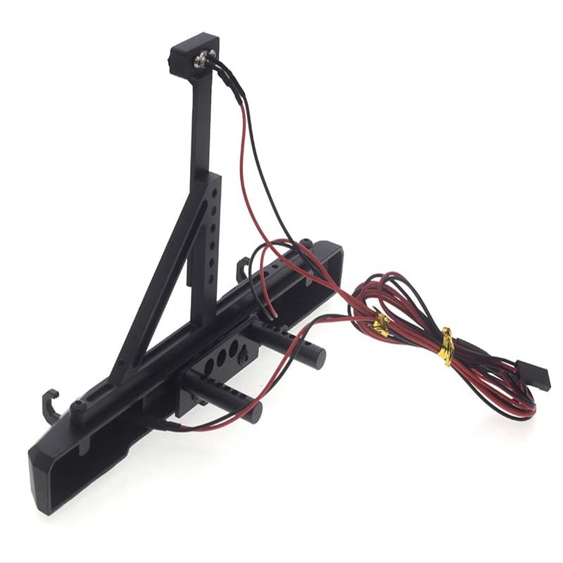 Integy Alloy Realistic Rear Bumper w/LED for 1/10 Scale Crawler (Mount=41-43mm)