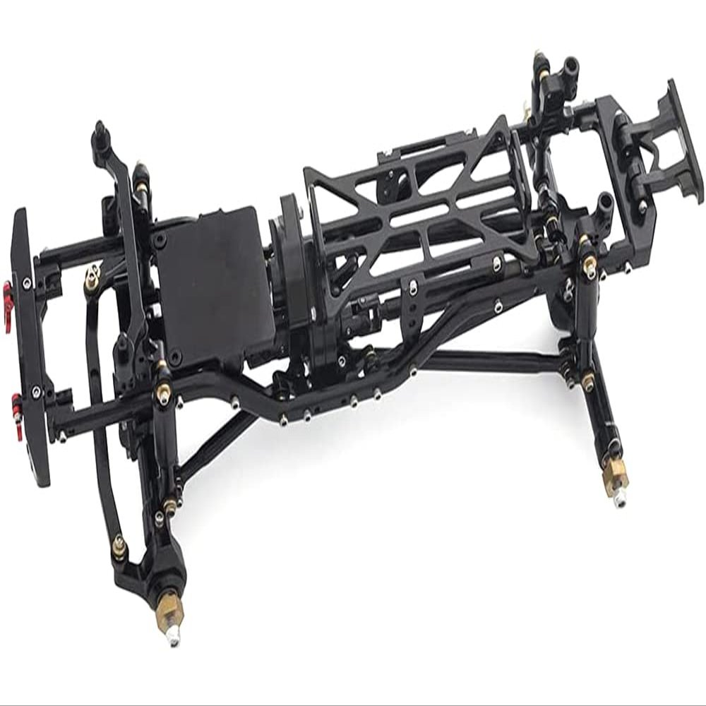 Integy Complete Alloy Conversion Kit w/ 133 Wheelbase for 1/24 SCX24 Deadbolt Crawler
