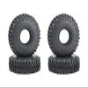 Realistic Rubber Tires (4) for Axial 1/24 SCX24 Rock Crawler (O.D.=54mm) view 1