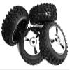 Tires, Wheels & Inserts TK51 Style w/ 17mm Hex for 1/8 Buggy Size 4pcs OD=120mm view 1