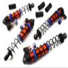 Red Billet Machined Piggyback Shock Upgrade for Arrma 1/10 Granite 4X4 3S BLX view 1