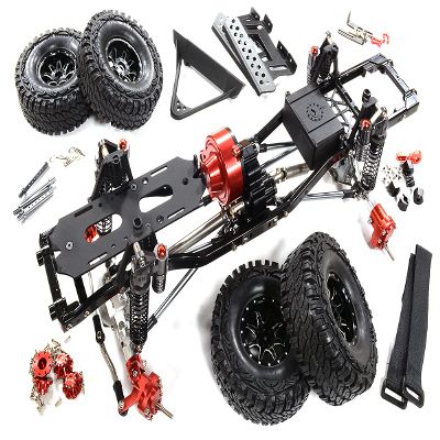 Integy Billet Machined 1/10 HCX10 Trail Roller 4WD Off-Road Scale Crawler Kit 313mm WB